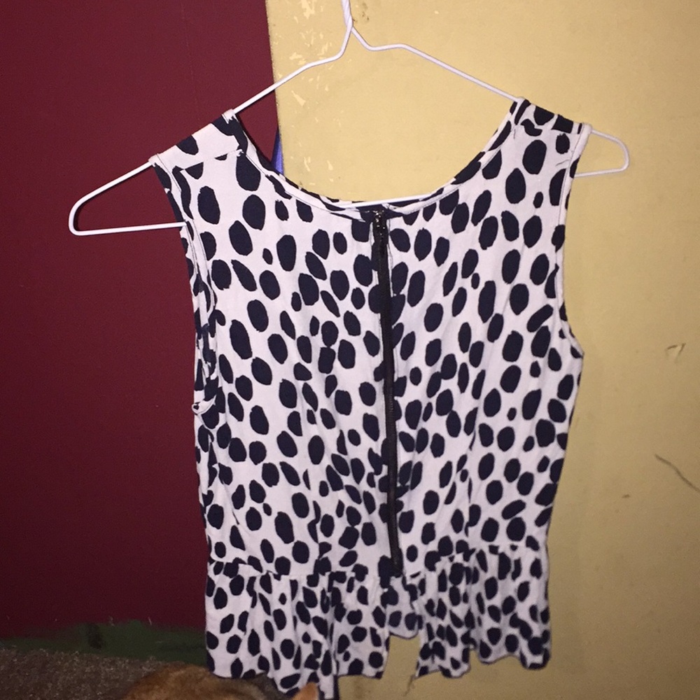 H & m peplum tank